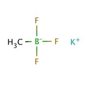Potassium methyltrifluoroborate (CAS 13862-28-7) - chemical structure image