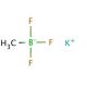 Potassium methyltrifluoroborate (CAS 13862-28-7) - chemical structure image