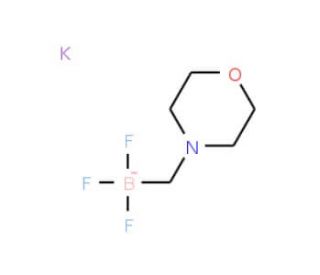Potassium (morpholin-4-yl)methyltrifluoroborate (CAS 936329-94-1) - chemical structure image