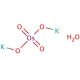 Potassium osmate(VI) dihydrate (CAS 10022-66-9) - chemical structure image