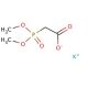 Potassium P,P-dimethylphosphonoacetate (CAS 34170-88-2) - chemical structure image