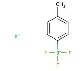 Potassium p-tolyltrifluoroborate (CAS 216434-82-1) - chemical structure image