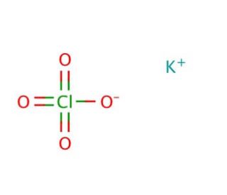 Potassium perchlorate (reagent grade) (CAS 7778-74-7) - chemical structure image