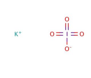 Potassium periodate (CAS 7790-21-8) - chemical structure image