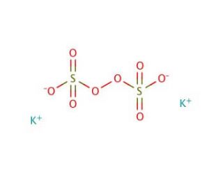 Potassium persulfate (CAS 7727-21-1) - chemical structure image
