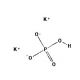 Potassium Phosphate, Dibasic, Anhydrous (CAS 7758-11-4) - chemical structure image