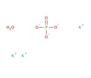 Potassium phosphate tribasic monohydrate (CAS 27176-10-9) - chemical structure image