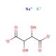 Potassium sodium tartrate solution (CAS 304-59-6) - chemical structure image