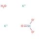 Potassium stannate trihydrate (CAS 12125-03-0) - chemical structure image