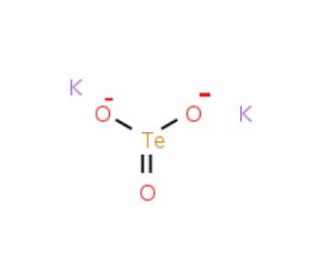 Potassium tellurite (CAS 7790-58-1) - chemical structure image