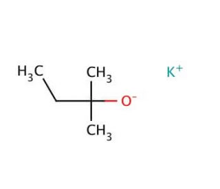 Potassium tert-pentoxide solution (CAS 41233-93-6) - chemical structure image