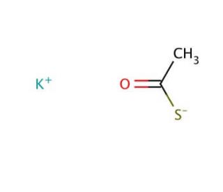 Potassium thioacetate (CAS 10387-40-3) - chemical structure image