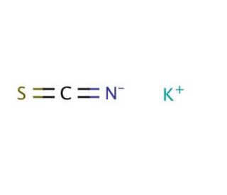 Potassium thiocyanate (CAS 333-20-0) - chemical structure image