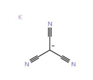 Potassium tricyanomethanide (CAS 34171-69-2) - chemical structure image
