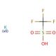 Struttura molecolare di Potassium trifluoromethanesulfonate, Numero CAS: 2926-27-4 Potassium trifluoromethanesulfonate (CAS 2926-27-4) - chemical structure image