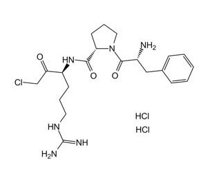 PPACK dihydrochloride (CAS 142036-63-3) - chemical structure image