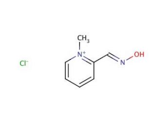 Pralidoxime Chloride (CAS 51-15-0) - chemical structure image