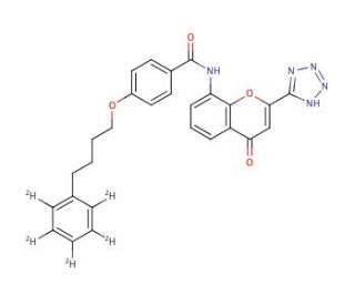 Pranlukast-d5 - chemical structure image