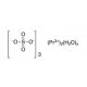 Praseodymium(III) sulfate hydrate (CAS 10277-44-8) - chemical structure image