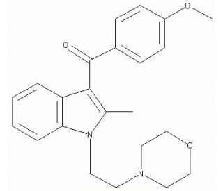 Pravadoline (CAS 92623-83-1) - chemical structure image