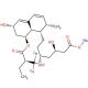 Pravastatin-D3 Sodium Salt (CAS 81131-70-6 (unlabeled)) - chemical structure image