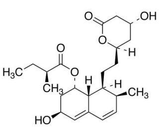 Pravastatin Lactone (CAS 85956-22-5) - chemical structure image