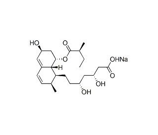 Pravastatin, Sodium Salt (CAS 81131-70-6) - chemical structure image