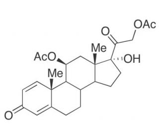 Prednisolone 11,21-Diacetate (CAS 98523-85-4) - chemical structure image