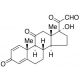 Prednisone 21-Aldehyde (CAS 70522-55-3) - chemical structure image