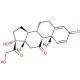 Prednisone (CAS 53-03-2) - chemical structure image