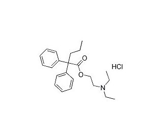 Proadifen hydrochloride (CAS 62-68-0) - chemical structure image