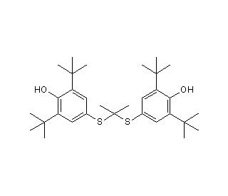 Probucol (CAS 23288-49-5) - chemical structure image