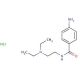 Procainamide hydrochloride (CAS 614-39-1) - chemical structure image