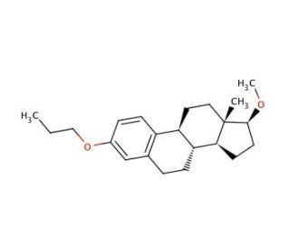 Promestriene (CAS 39219-28-8) - chemical structure image