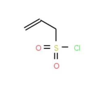 Prop-2-ene-1-sulfonyl chloride (CAS 14418-84-9) - chemical structure image