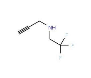 prop-2-yn-1-yl(2,2,2-trifluoroethyl)amine - chemical structure image