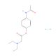 Propacetamol HCl (CAS 66532-86-3) - chemical structure image