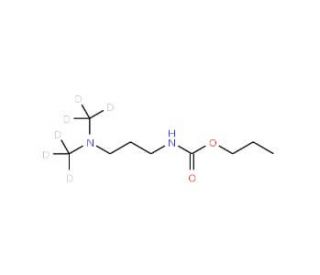 Propamocarb-d6 (CAS 1246814-62-9) - chemical structure image