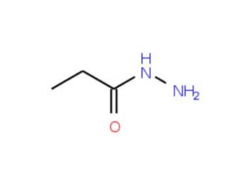 Propanoic acid hydrazide (CAS 5818-15-5) - chemical structure image