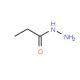 Propanoic acid hydrazide (CAS 5818-15-5) - chemical structure image
