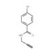 Propargyl 4-bromobenzamide (CAS 82225-32-9) - chemical structure image