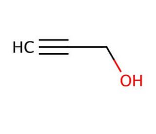 Propargyl alcohol (CAS 107-19-7) - chemical structure image