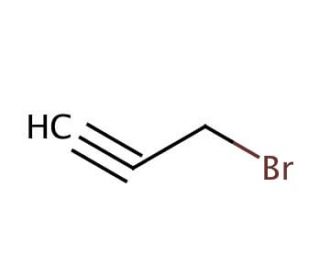 Propargyl bromide solution (CAS 106-96-7) - chemical structure image