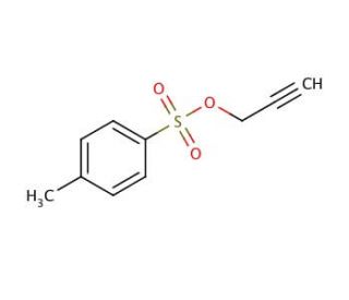Propargyl p-toluenesulfonate (CAS 6165-76-0) - chemical structure image