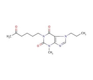 Propentofylline (CAS 55242-55-2) - chemical structure image