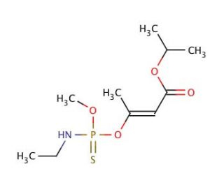 Propetamphos (CAS 31218-83-4) - chemical structure image