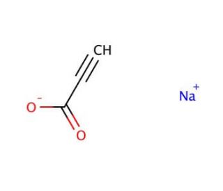 Propiolic Acid Sodium Salt - chemical structure image