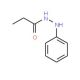 Propionic acid N′-phenyl-hydrazide (CAS 20730-02-3) - chemical structure image