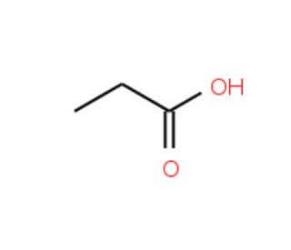 Propionic acid solution (CAS 79-09-4) - chemical structure image