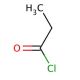 Propionyl chloride (CAS 79-03-8) - chemical structure image